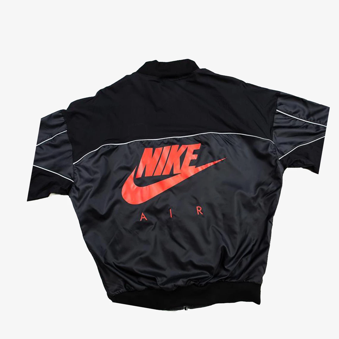 Air Jordan AJ5 Jacket Black Red 3M CU1666-010 - Image 2