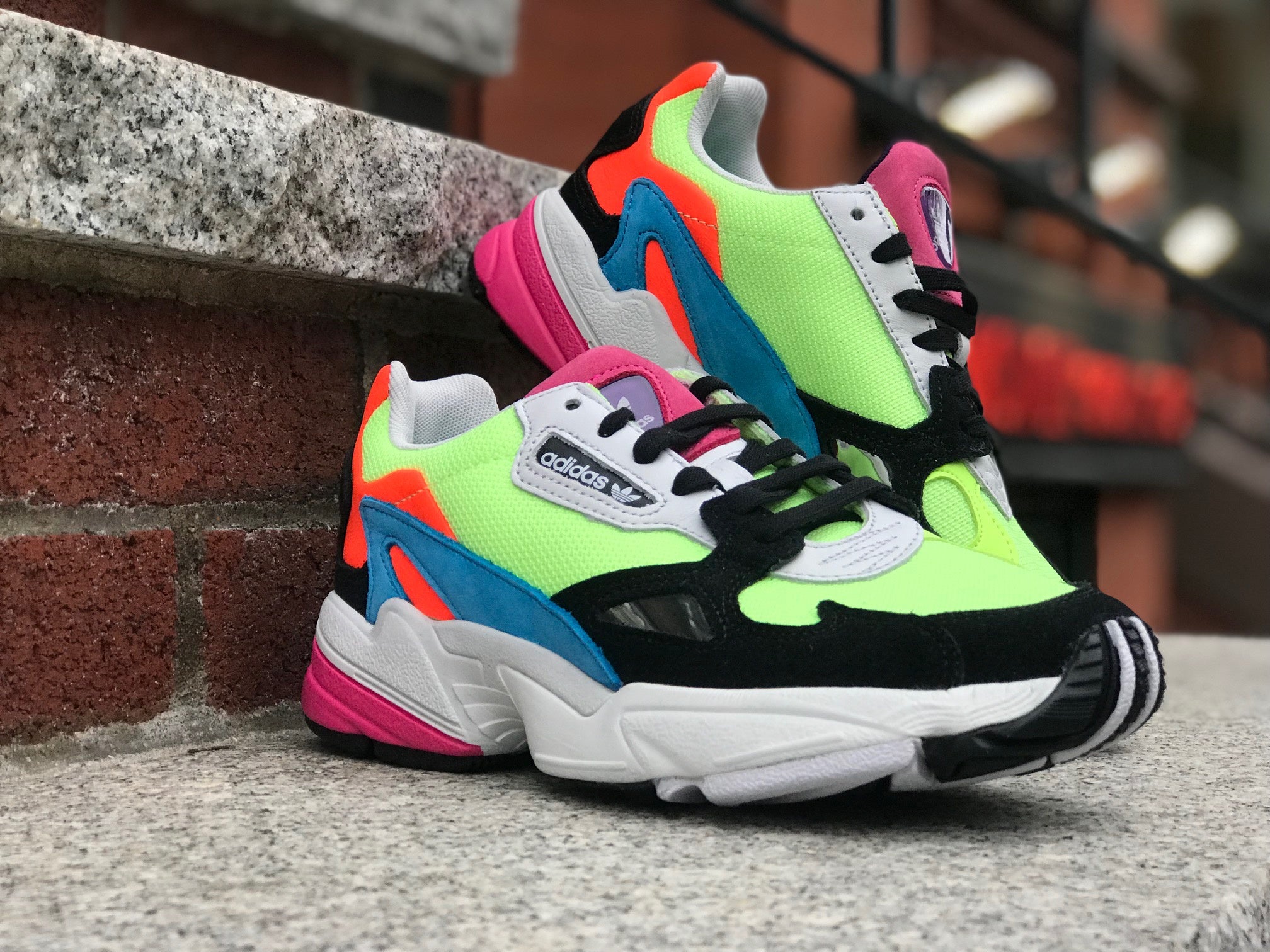 Women's Adidas Falcon Hi Res Yellow Black Multi CG6210 Women's Adidas Falcon Hi Res Yellow Black Multi CG6210 -Adidas store 503050e697bf628bd11781f2bca172522e2bdc58