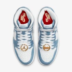 Women's Air Jordan 1 Retro Hi OG White Boarder Blue DM9036-104 -Adidas store 9d79a6b4 643b 4eda 9b4e 42433aa739c5