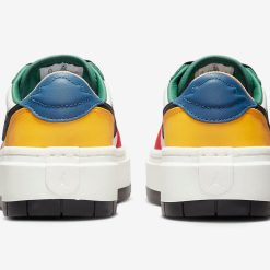 Women's Air Jordan 1 Elevate Low SE Sail Black Fire Red Taxi DX3951-100 -Adidas store Air Jordan 1 Elevate Low Multi Color DX3951 100 Release Date 5