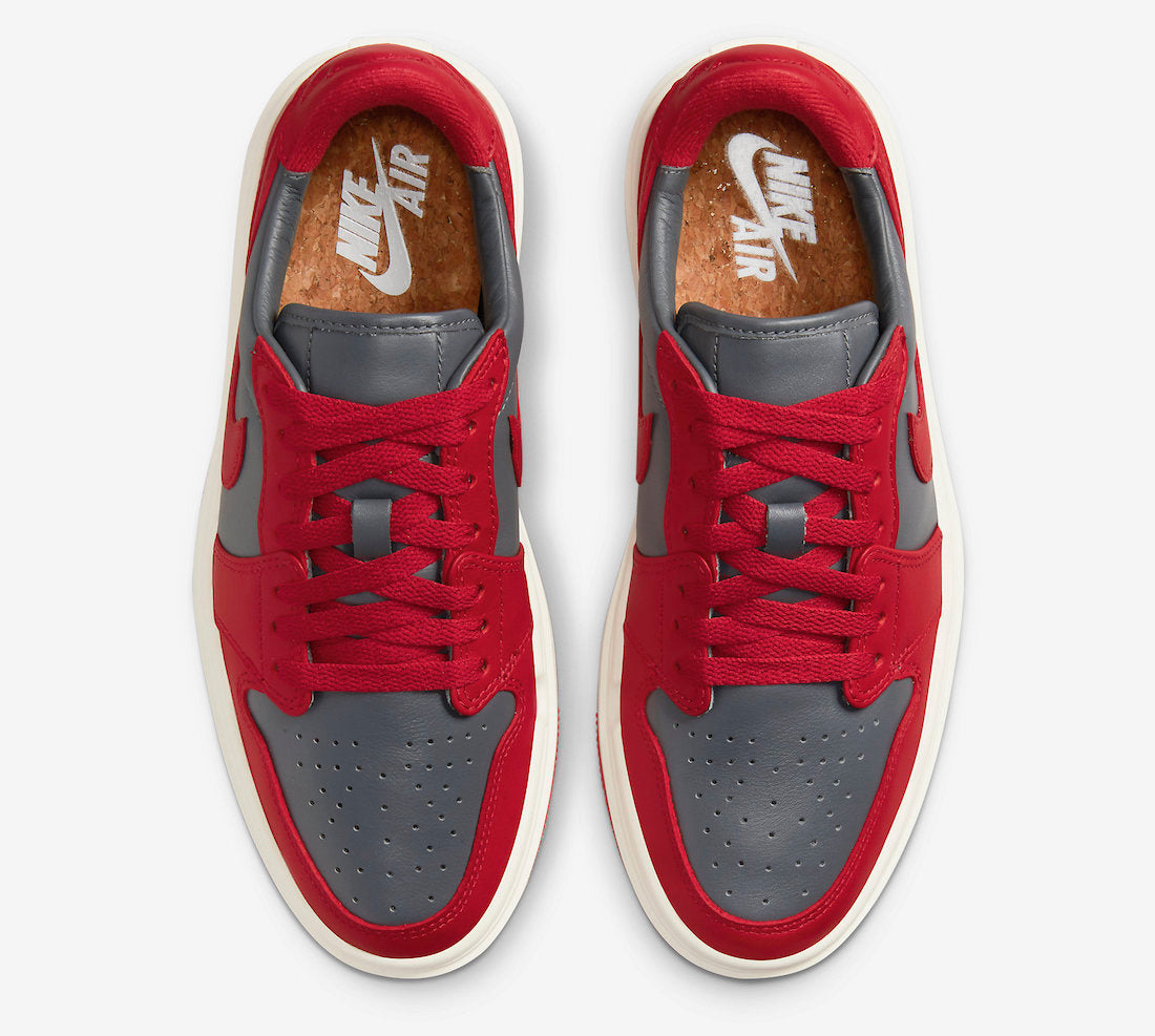 Women's Air Jordan 1 Elevate Low Dark Grey Varsity Red Sail DH7004-006 Women's Air Jordan 1 Elevate Low Dark Grey Varsity Red Sail DH7004-006 -Adidas store Air Jordan 1 Low Elevate UNLV DH7004 006 Release Date 3