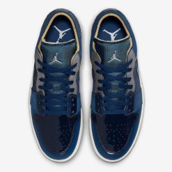 Air Jordan 1 Low SE Craft Obsidian Ashen Slate DR8867-400 -Adidas store Air Jordan 1 Low SE Craft DR8867 400 Release Date 3