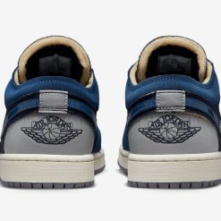 Air Jordan 1 Low SE Craft Obsidian Ashen Slate DR8867-400 -Adidas store Air Jordan 1 Low SE Craft DR8867 400 Release Date 5
