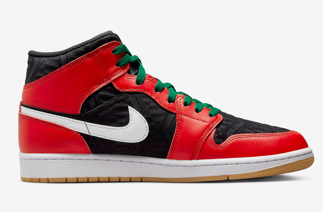 Air Jordan 1 Mid SE Black Fire Red White Malachite DQ8417-006 Air Jordan 1 Mid SE Black Fire Red White Malachite DQ8417-006 -Adidas store Air Jordan 1 Mid Christmas Black Fire Red White Malachite DQ8417 006 Release Date 2