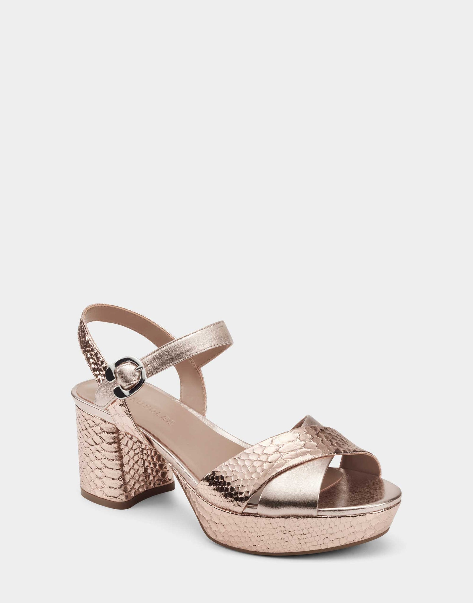 Women's Sandal in Rose Gold Aerosoles Women's Sandal In Rose Gold -Adidas store