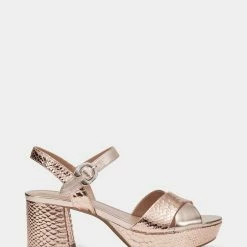 Aerosoles Women's Sandal In Rose Gold