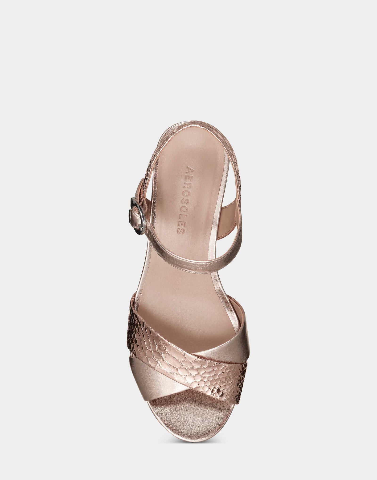 Women's Sandal in Rose Gold Aerosoles Women's Sandal In Rose Gold -Adidas store