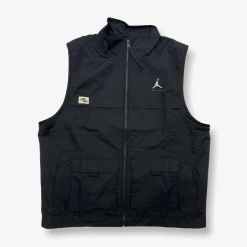 Air Jordan Jordan Jumpman Track Top Vest Black DC7304-010