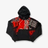 Air Jordan Women's Jordan Chicago 23 Hoodie Black Red White DD9295-010