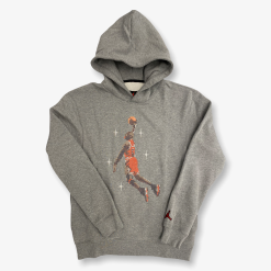 Air Jordan Jordan Essentials Graphic Fleece Hoodie Carbon Heather DC9713-091