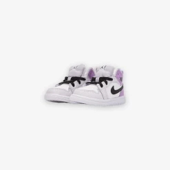Air Jordan Jordan 1 Mid (TD) Barely Grape Black White DQ8425-501