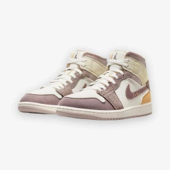 Air Jordan 1 Mid SE Craft Sail Taupe Haze Fossil Stone DM9652-102