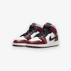 Air Jordan 1 Mid SE GS Black Infrared 23 White Sail FB0568-006