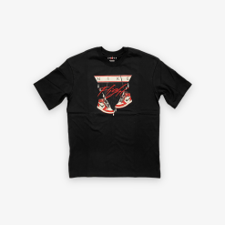 Air Jordan Women's Jordan Flight Tee Black Red DV1411-010