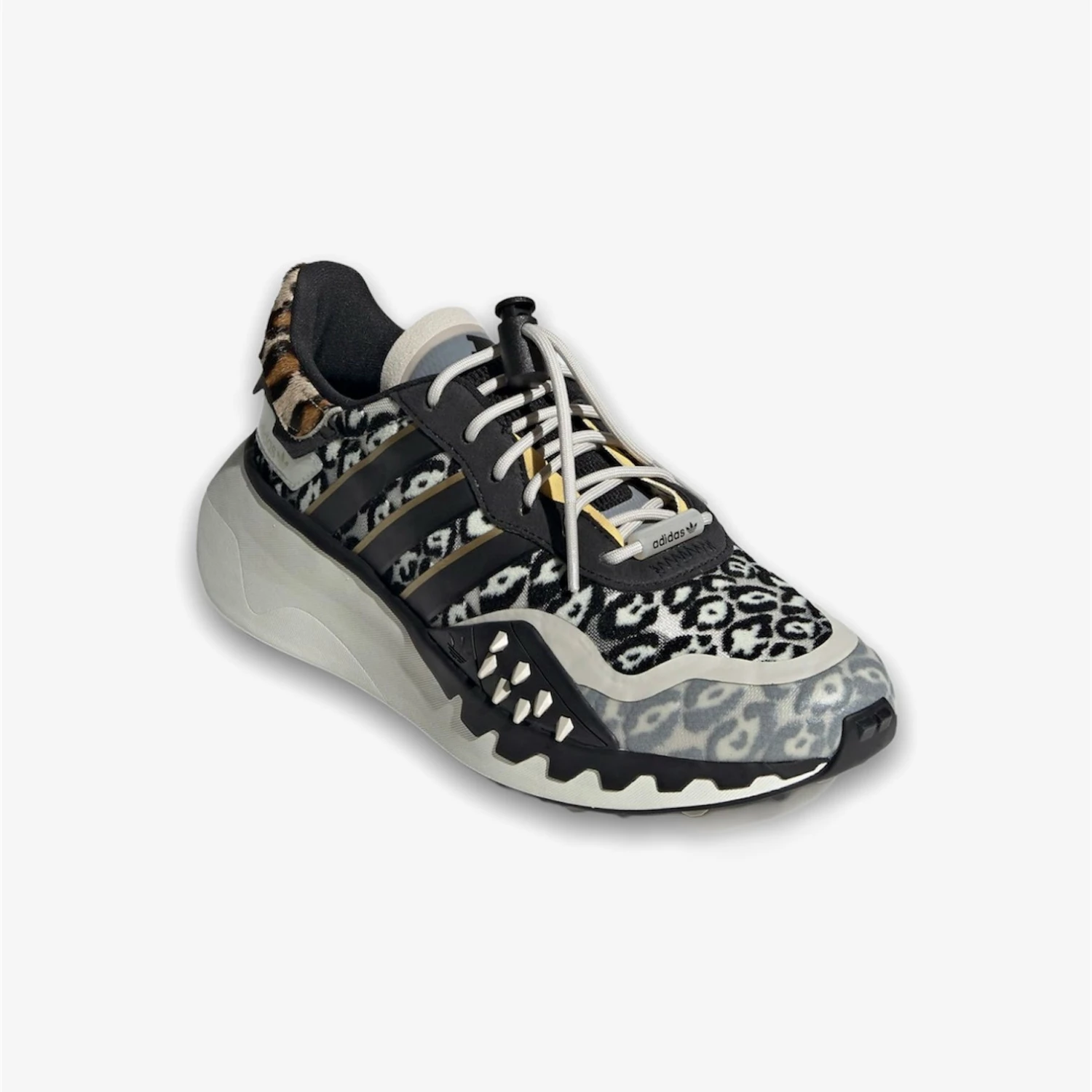 Women's Adidas Choigo FY4850 Black Brown White - Image 2