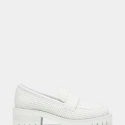 Aerosoles Women's Loafer In White