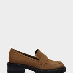 Aerosoles Women's Loafer In Dark Tan