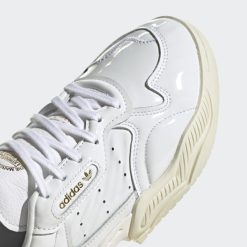 Adidas Womens Supercourt RX FV0850 Feather White -Adidas store Supercourt RX Shoes White FV0850 41 detail