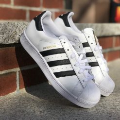 Adidas Superstar Grade School White Black C77154
