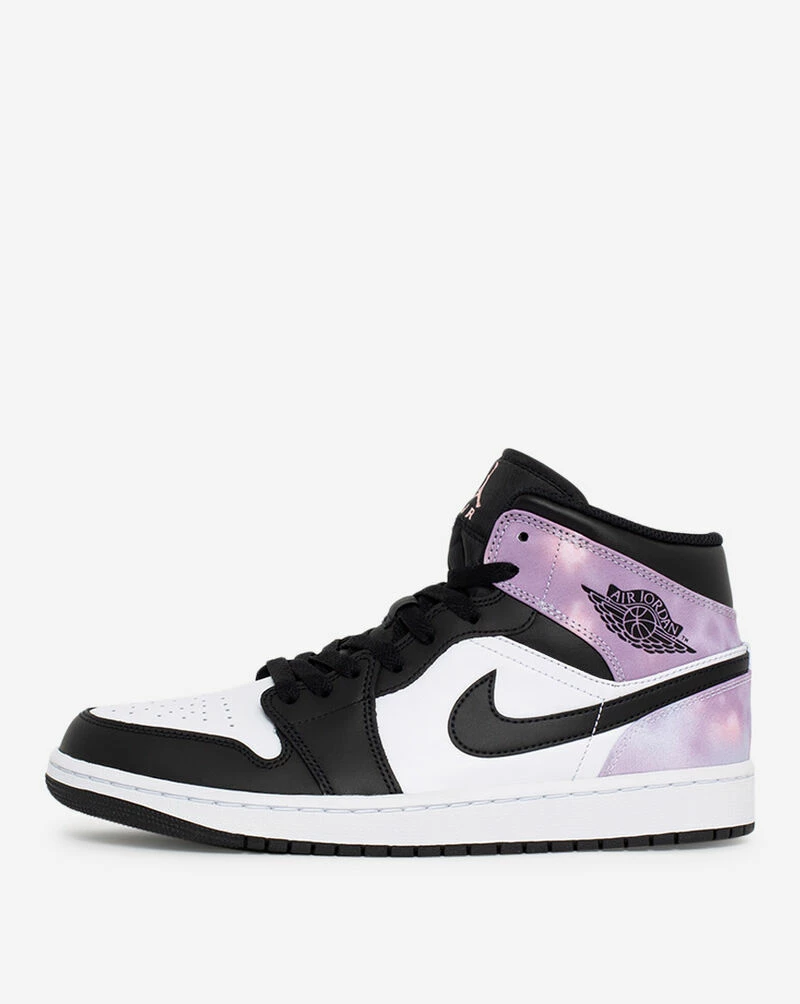Air Jordan 1 Mid SE Black Bleached Coral DM1200-001 - Image 2