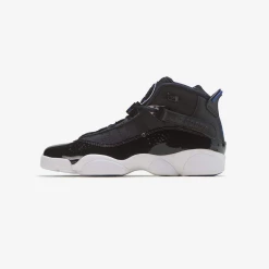 Air Jordan 6 Rings GS Black Hyper Royal White 323419-016